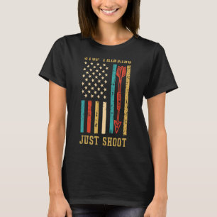 Camiseta Arqueiro De Bandeiras E Arcos Dos Eua