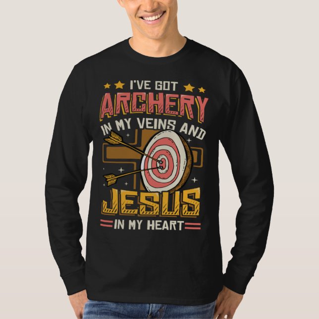 Camiseta Arqueiro Religioso Arqueiro Arquearia (Frente)