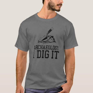 Camiseta Arqueóloga Engraçado Design Homens Mulheres Crianç