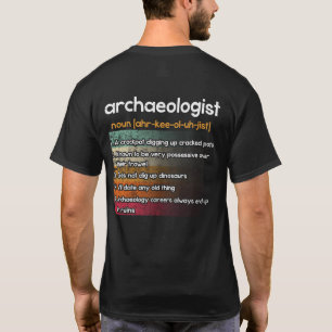 Camiseta Arqueologia Arqueologista Definição