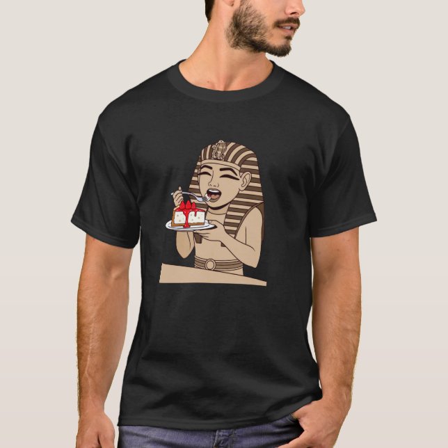 Camiseta Arqueologia de Cheesecake Egípcia (Frente)