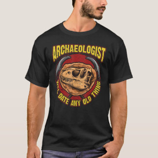 Camiseta Arqueologia Inspirou Arqueólogo Relacionado Fóssil