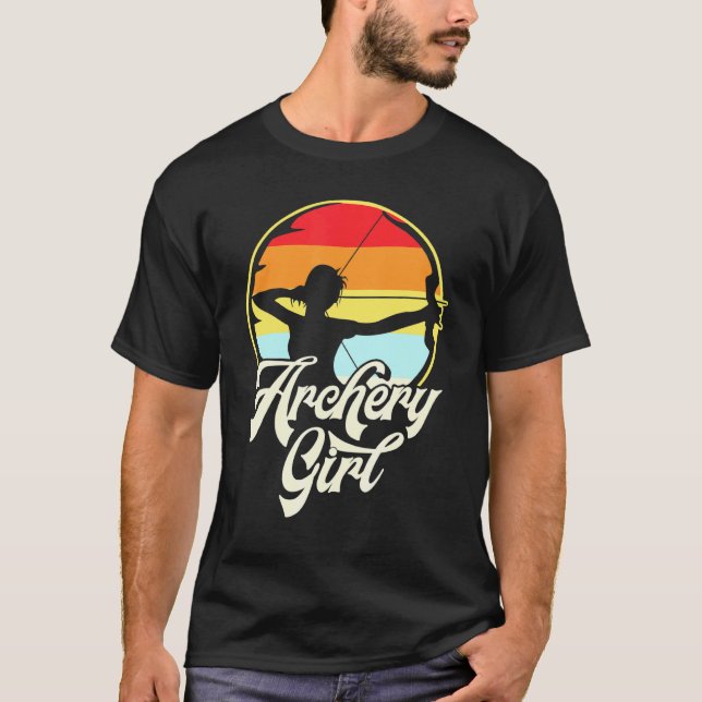 Camiseta Arquiteta Mulher Imagem Arqueiro Seta (Frente)
