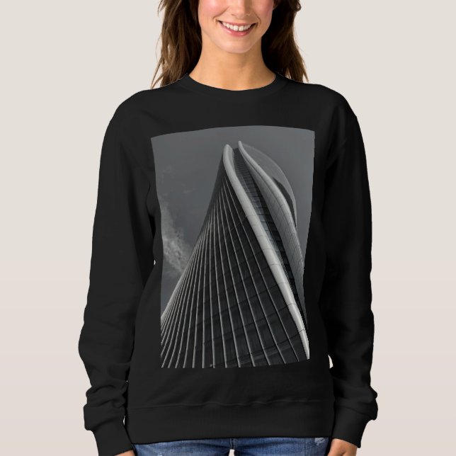 Camiseta Arquiteta Zaha Arranha-céu Edifício Escritório Urb (Frente)