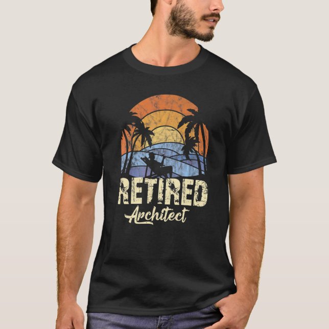 Camiseta Arquiteto Aposentado   (Frente)