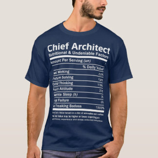 Camiseta Arquiteto Chefe TNutricional