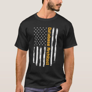Camiseta Arquiteto de banco de dados orgulhoso Carrer Vinta