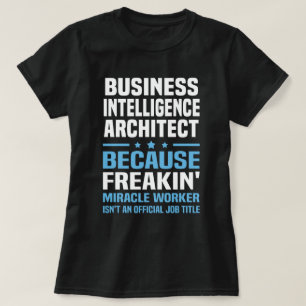 Camiseta Arquiteto de Business Intelligence