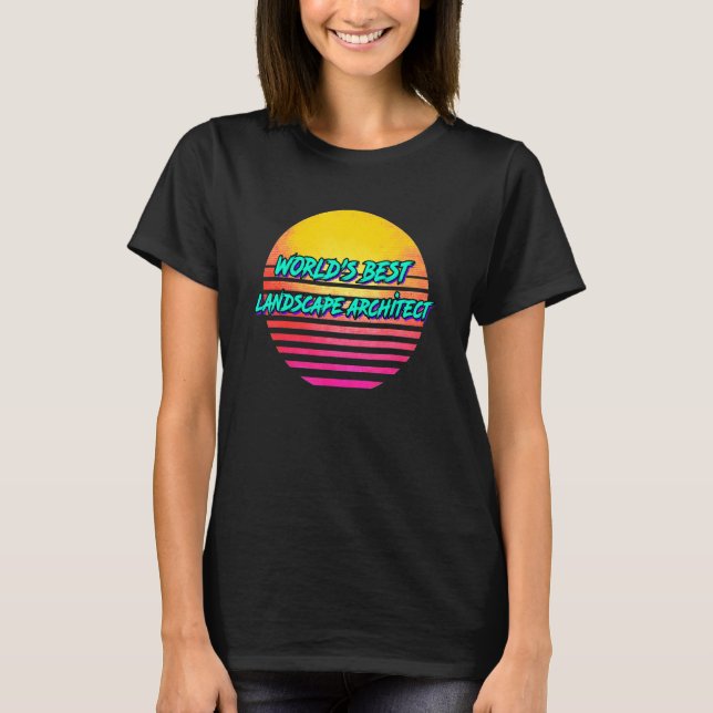 Camiseta Arquiteto de Paisagem Retroativa (Frente)