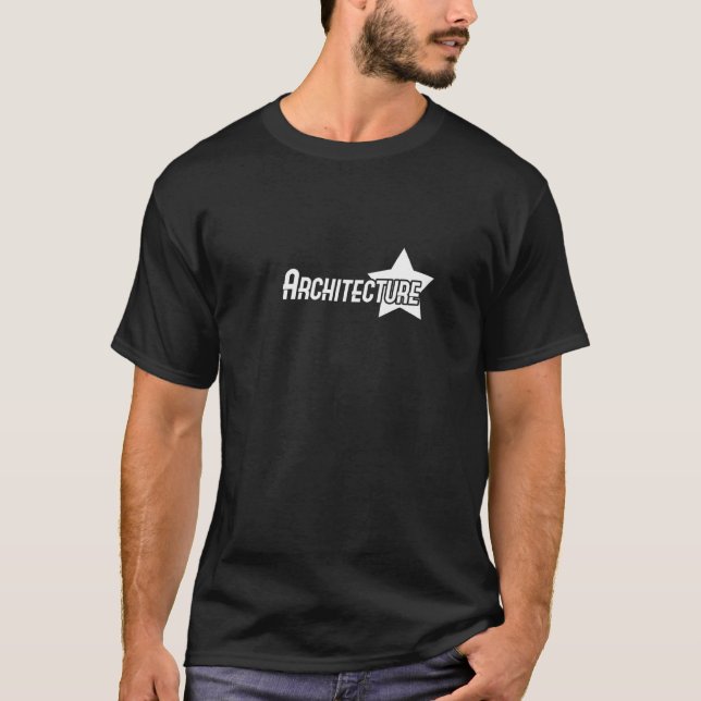 Camiseta Arquiteto de Profissão de Arquitetura (Frente)