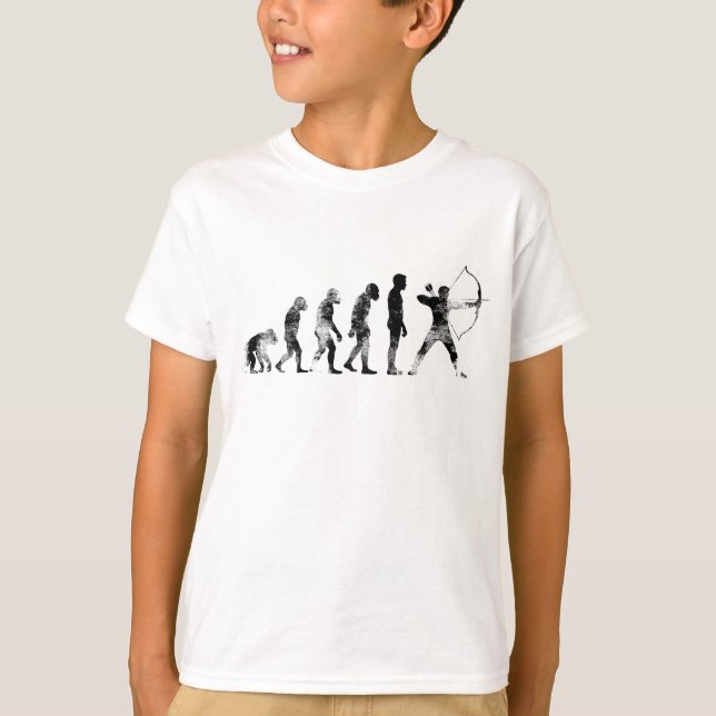 Camiseta Arquiteto de Retro Vintage Archery Evolery (Frente)