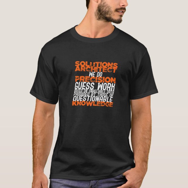 Camiseta Arquiteto de soluções do (Frente)