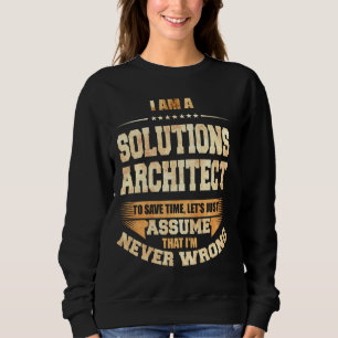 Camiseta Arquiteto de soluções para economizar tempo Eu nun
