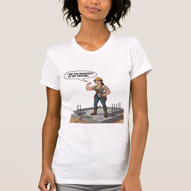 Camiseta Arquiteto do Meu Destino | Empoderamento  (Frente)