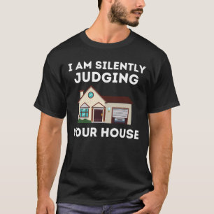 Camiseta Arquiteto Engraçado, estou silenciosamente julgand