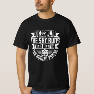 Camiseta Arquiteto - O Desejo De Chegar Ao Céu