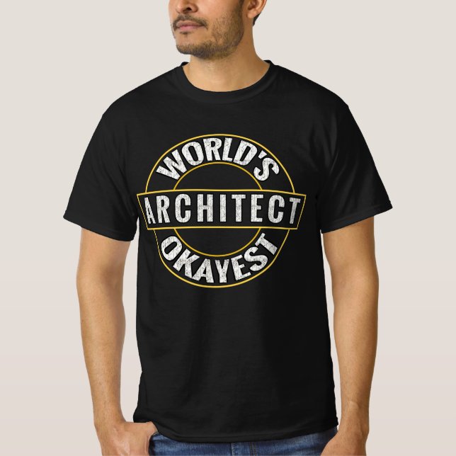 Camiseta Arquiteto Okayest do Mundo (Frente)