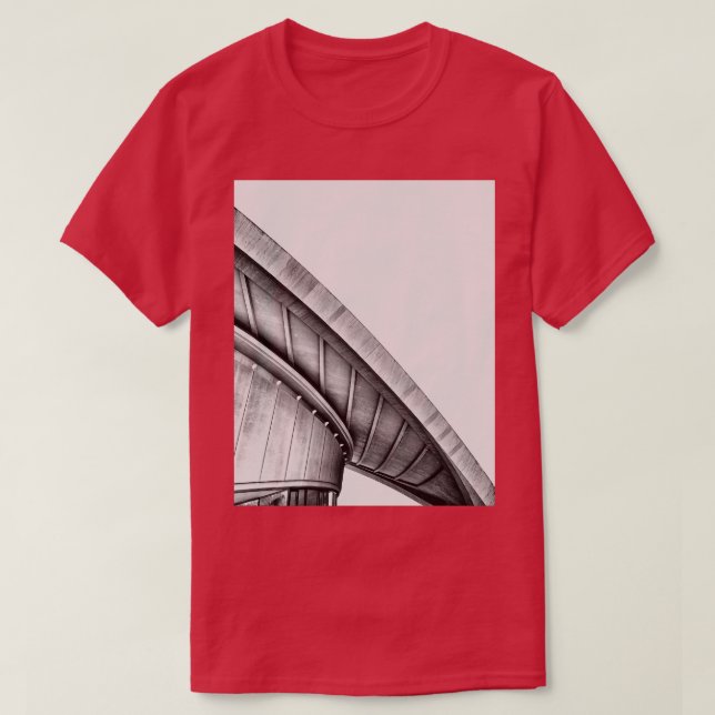 Camiseta Arquitetura Abstrato 1 (Frente do Design)