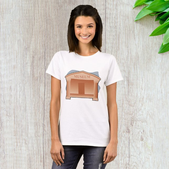 Camiseta Arquitetura Clássica de Museu (Criador carregado)