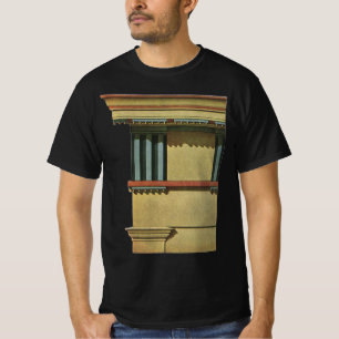 Camiseta Arquitetura Clássica Vintage, Entablamento de Temp