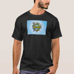 Camiseta arquitetura marco Brisbane minúsculo planeta peque