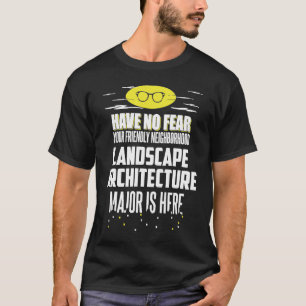 Camiseta Arquitetura Paisagista Principal Não Tem Medo