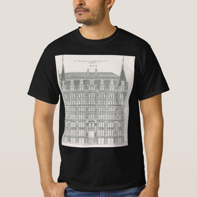 Camiseta Arquitetura Vintage, Delaware & Hudson Canal Co. (Frente)