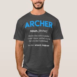 Camiseta Arquivador de definição de arquivo