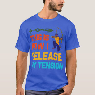 Camiseta Arquivamento de arco de Foco de Design e Arqueiro