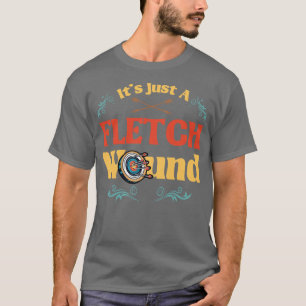 Camiseta Arquivamento de arco de Foco de Design e Arqueiro