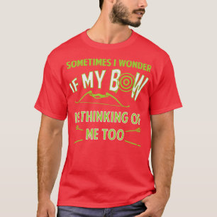 Camiseta Arquivamento de arco de Foco de Design e Arqueiro