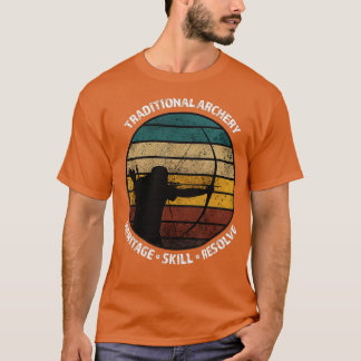Camiseta Arquivamento Tradicional de Arcos de Trad Vintage