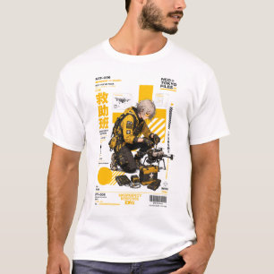 Camiseta Arquivos do Neo Tóquio 006 – Resposta de Emergênci