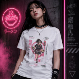 Camiseta Arquivos do Neo Tóquio 008 – Distrito de Macarrão