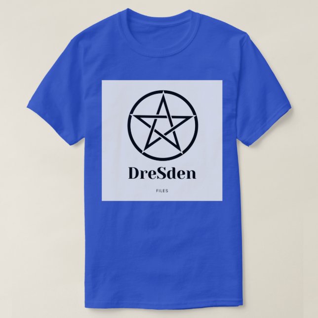 Camiseta Arquivos Dresden (Frente do Design)
