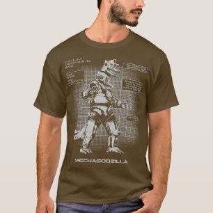 CAMISETA ARQUIVOS MECHAGODZILLA KAIJU