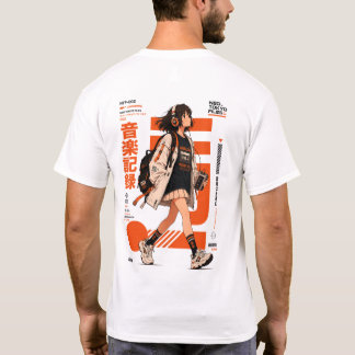 Camiseta Arquivos Neo Tokyo 002 - Techwear de Música Anime