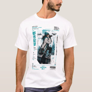 Camiseta Arquivos Neo Tokyo 010 – Anime de Fotógrafo de Tóq