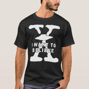 Camiseta Arquivos X Que Quero Acreditar No Ufo