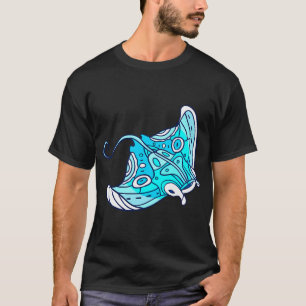 Camiseta arraia azul (Manta)