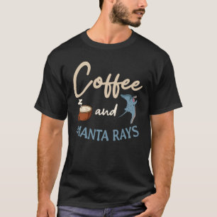 Camiseta Arraia Manta Raia Mantas Café Biólogo Marinho
