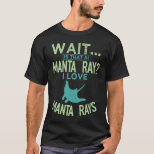 Camiseta Arraia Manta Raia Peixe Biólogo Oceânico Eu Amo Ho