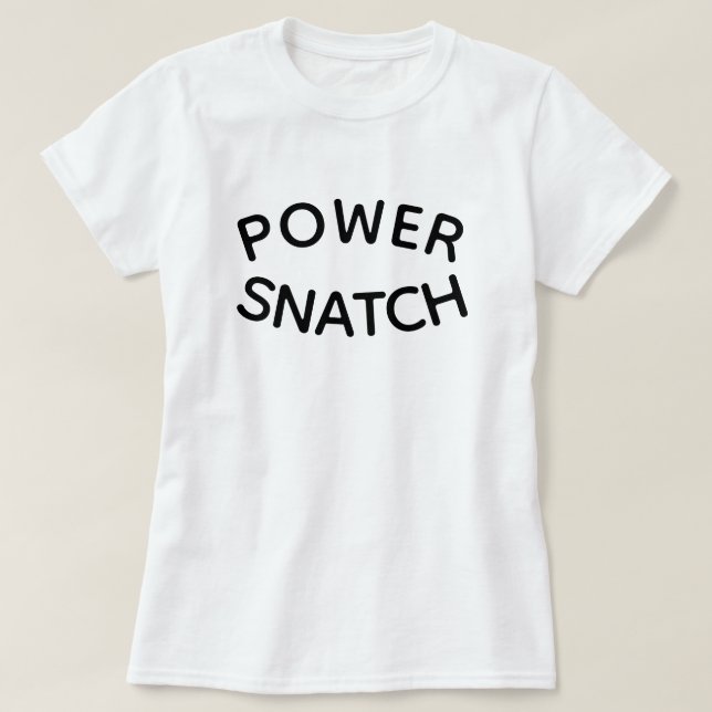 CAMISETA ARRANCADA DE PODER (Frente do Design)