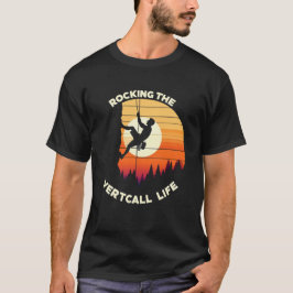 Camiseta Arrancando a vida vertical | Rock Climber