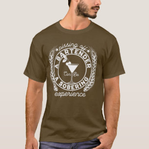 Camiseta Arrancando Um Barman Uma Experiência Sólida