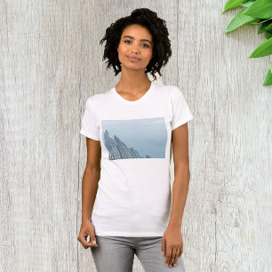 Camiseta Arranha-céus da cidade feminina