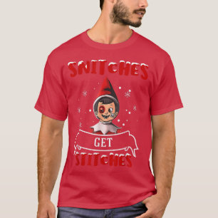 Camiseta Arranhões De Artes Neve Natal Para Homens Mulheres
