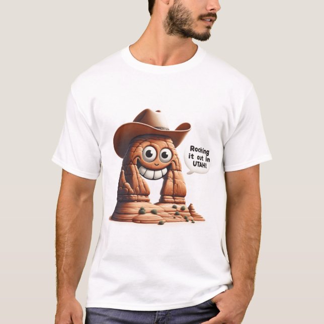Camiseta Arranjando-o em Utah (Frente)