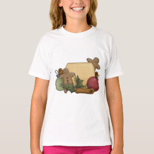 Camiseta Arranjos do Natal · Pão-de-espécie & canela