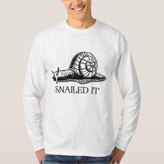 Camiseta Arranjou-O. Caracol do Jardim. Presente para Amant